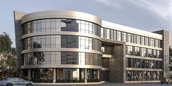 Zain Factory - Industrial Administrative Building Design