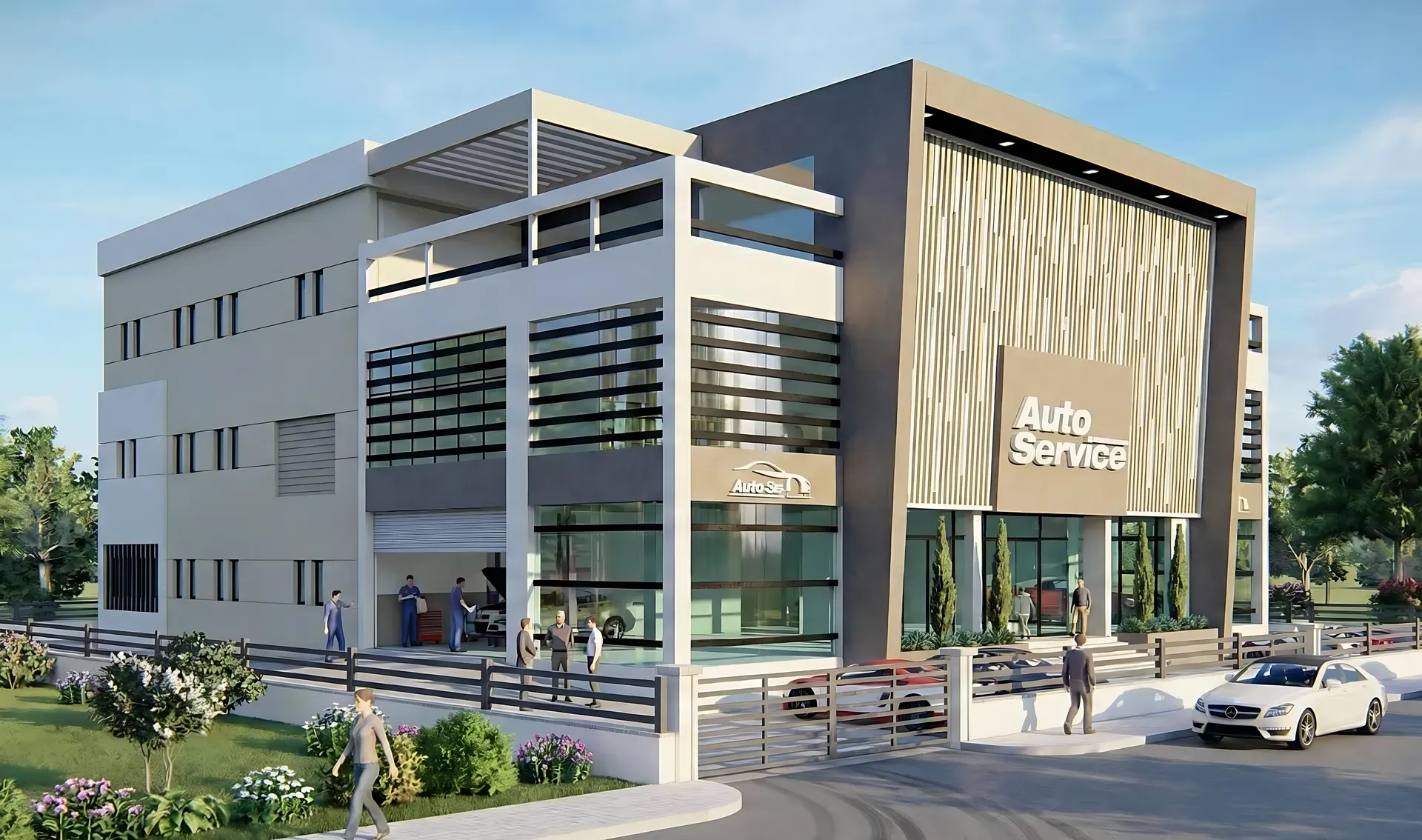 Car Services Center - View 2