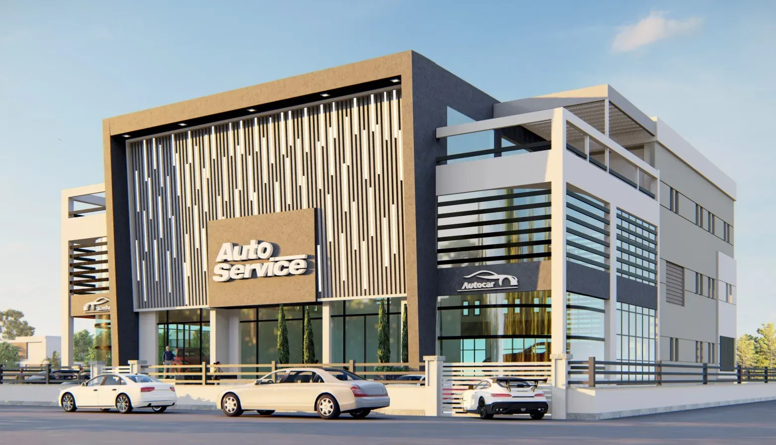 Car Services Center - View 1