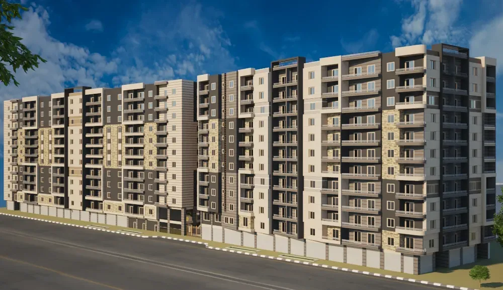 Residential Building Project - View 1